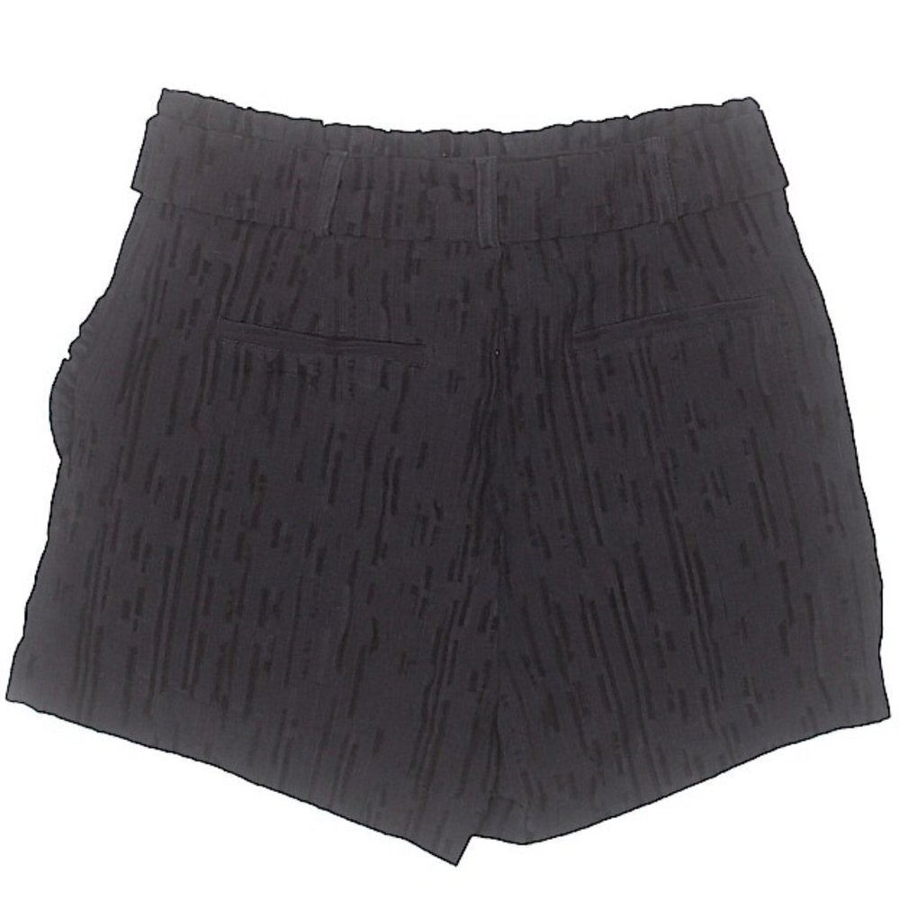 NWT Aqua Black Textured Dress Shorts Size S - Picture 2 of 4